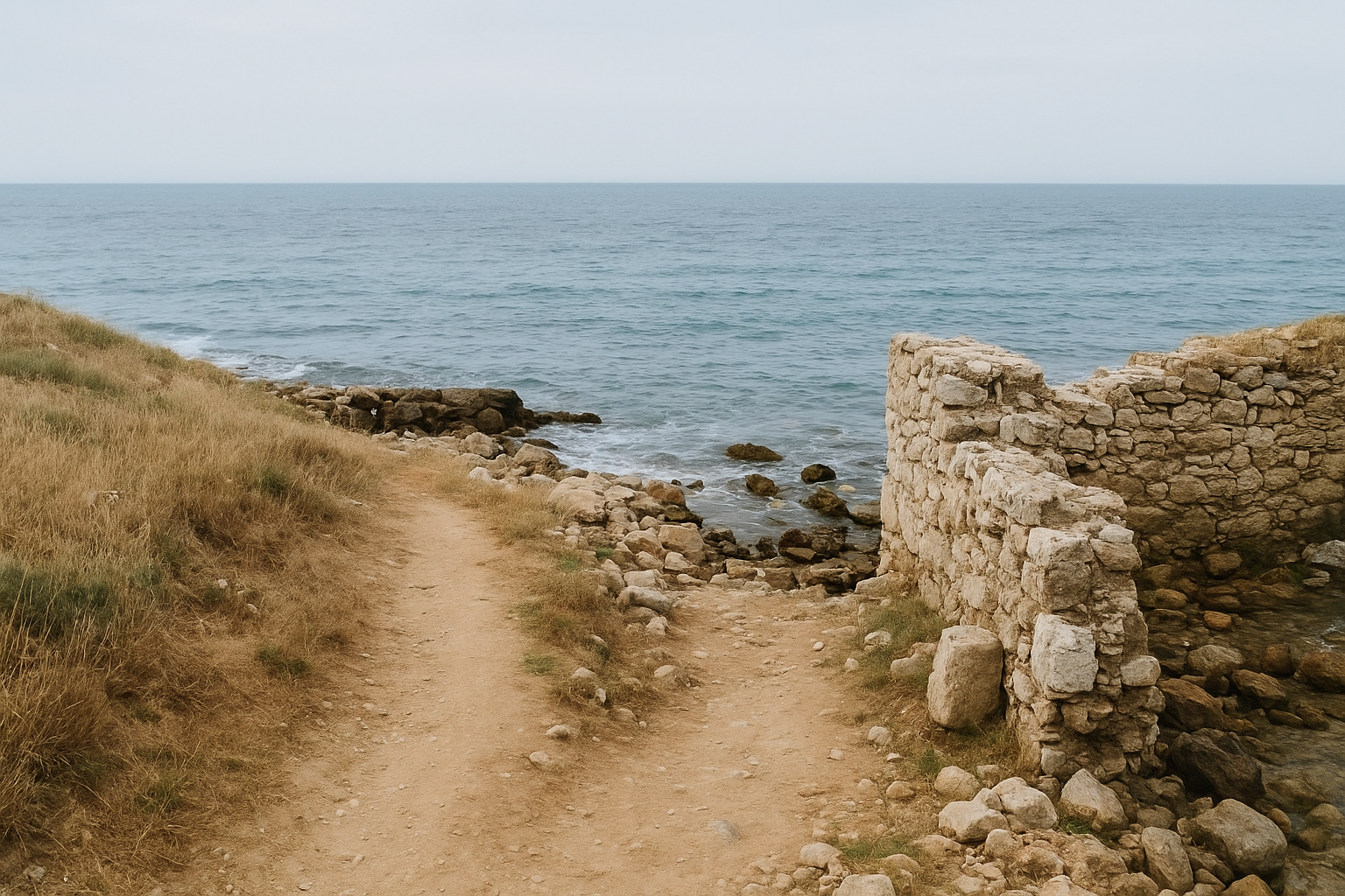 Tarihi Manastır Kalıntıları Görseli