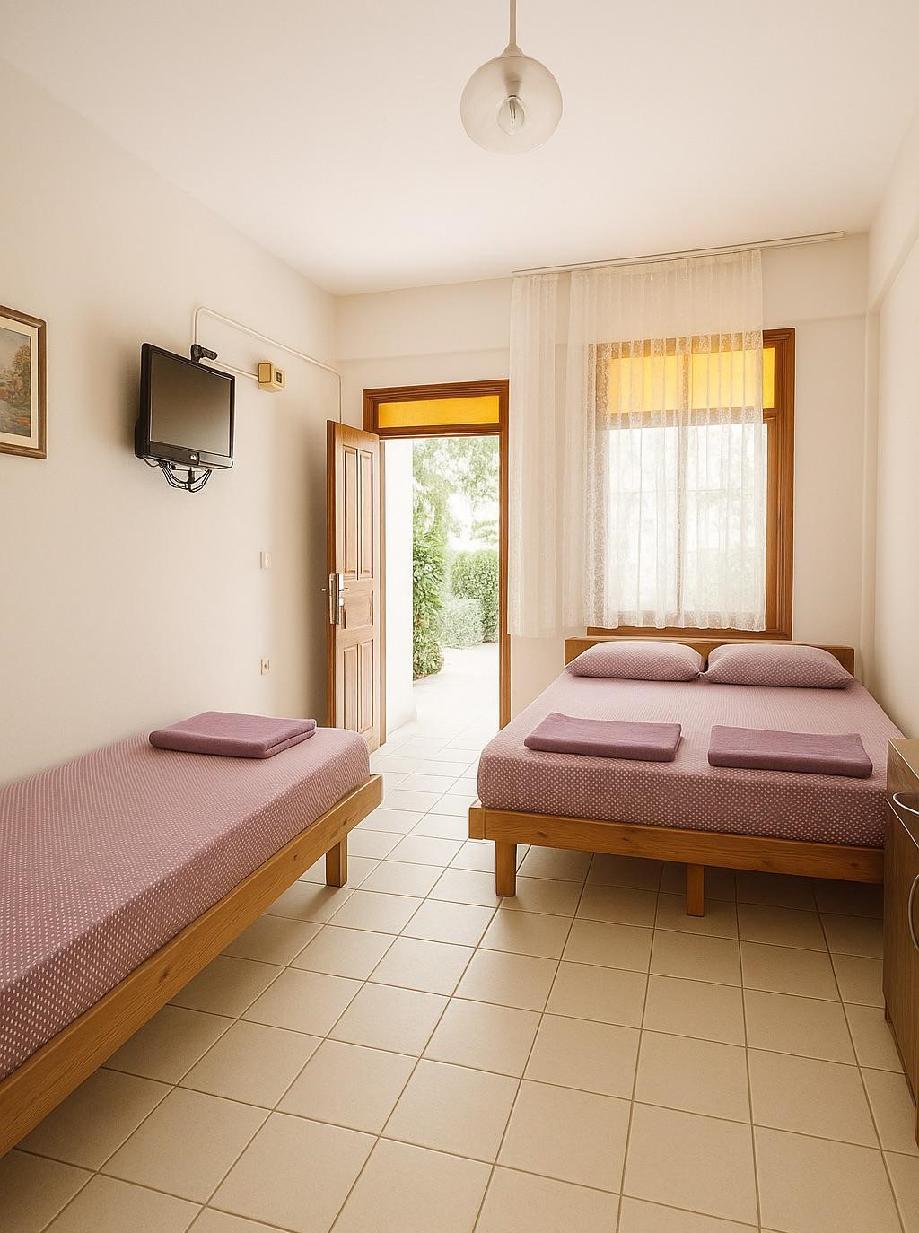 Kaan Motel Bahçe Manzarası